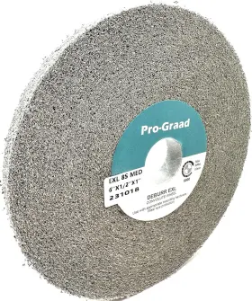 Pro-graad 850059136508 Pro-graad Exl Deburring Wheel - 6 Inch X 1/2 1 8s Medium Silicon Carbide -