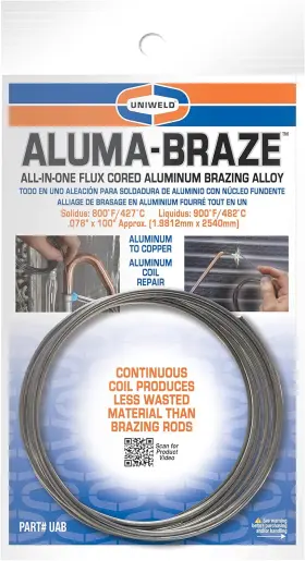 313041527505 Uab Aluma Braze Flux Cored Brazing Alloy