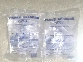 272632 PSC Paver Spacer Transparent Bags Porcelain