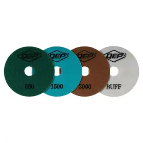 313110565551 QEP Xtreme Diamond Polishing Pad Set Ceramic
