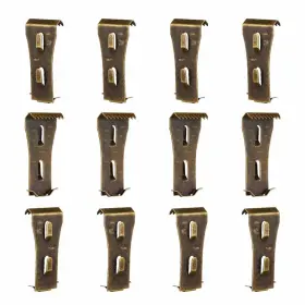ZHUANJIA-12P QIEOYK Brick Clips Wall Hangers