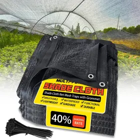 QBZYW02-1020 QUOBIAD Shade Uv Sunblock Mesh Tarp Garden