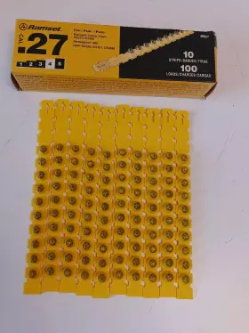 4RS27 RAMSET Loads Power Level Powder Actuated