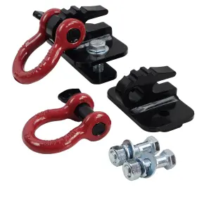 727501 REDTEE Tractor Grab Hook Tie Down Ring Shackle Pac