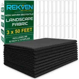 NWGT-3X50 REKVEN Geotextile Landscape Fabric Feet French