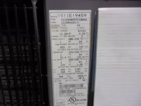 ACC19871 RHEEM Central Air Conditioner Condenser