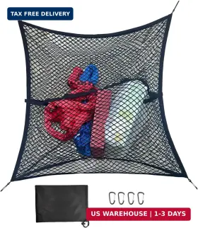 6.5X5 RIBOWRI Double Elastic Cargo Net Stretchable