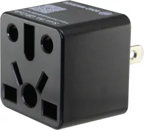 RW111BK-US ROAD WARRIOR Plug Adapter Australia India Brazil