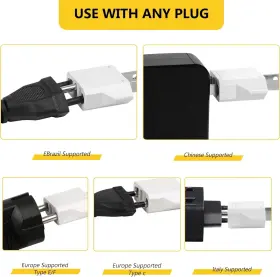 6-PACK ROMEDA Pack Plug Adapter Travel American #3