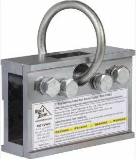 13864 ROOF ZONE Tie Down Seam Anchor