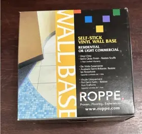 HC40C53S150 ROPPE Roll Stick Wall Cove Base Box