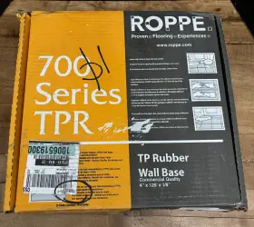 HC40C72P193-027 ROPPE Rubber Wall Base Coil