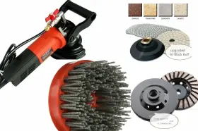 656879028418 ROXX Polisher Grinder Antiquing Brush Grinding