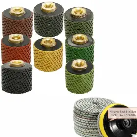 656879034853 ROXX Countertop Polishing Tools Granite Concrete