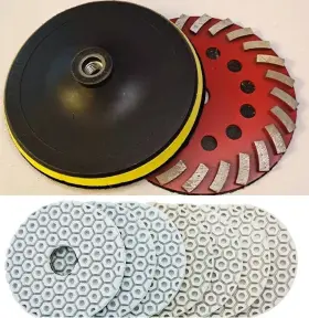656879070714 ROXX TOOLS Power Diamond Pad Grinding Wheel