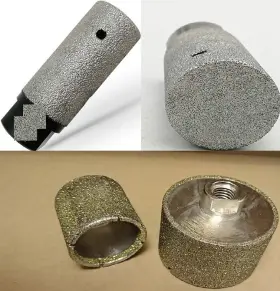 656879071827 ROXX TOOLS Diamond Grinding Drum Core Bit Marble