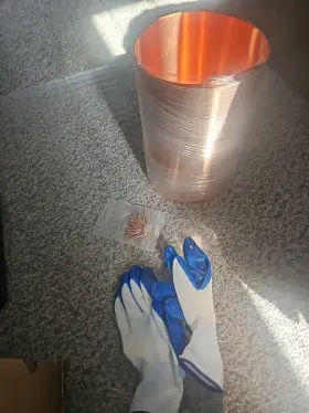 ASTMBQ52 ROYAL LINK Copper Flashing Roll Pure