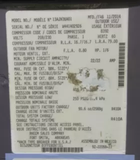 ACC19909 RUUD Central Air Conditioner Condenser #2