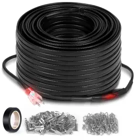 733998819124 RYLPOINT Heat Tape Water Pipes Deicing Heating