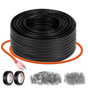 Rylpoint Ht080 79.5ft3ft 200ft Heat Tape For Water Pipes 40 F Deicing Heating Cable Freeze