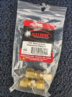 K050 S.U.R. R Steel Compression Union