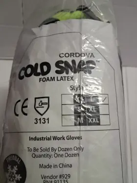 3999-L SAFETY Crowd Control Rope Cordova Snap Coated Gloves #3