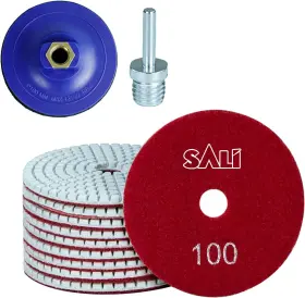 O064G100 SALITOOLS Sali Pack Diamond Polishing Granite Stone