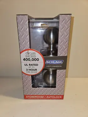 F80CSVORB626 SCHLAGE Box Light Orbit Knob