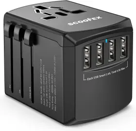 JY-304S SCOOFEX Travel Adapter International Plug