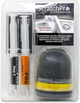 013964369441 SCRATCH PRO Polishing Repairing Steel Sinks Kit