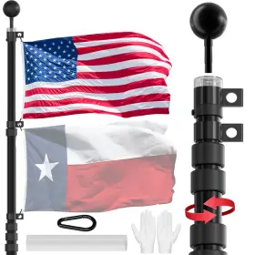 SC-SS-25 SCWN Flag Pole Outside Telescoping Flagp