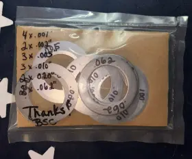 A370-882 SEASTROM Steel Round Shim
