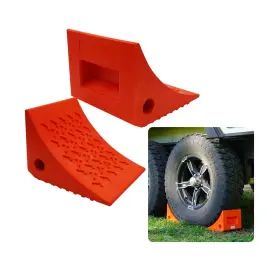 Swheelchock SECURITYMAN Wheel Chocks Pack Slip Solid Rubbe