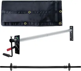Dtr-rollerkit SELVOUTH Dump Tarp Rear Anti Sail Bow Set Pvc