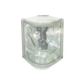 722465800352 SEVES Nubio Corner Wave Glass Block