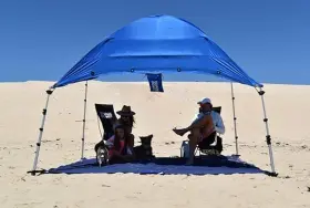 850051189014 SHADE ECO Basecamp Beach Sun Shelter Cabana