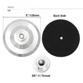 739929084319 SHDIATOOL Backer Pad Backing Body Thread Diam #2