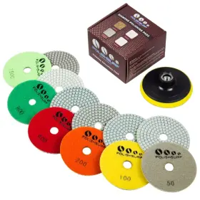DPPW04STDK5J3K71 SHOP SAVE DIAMOND TOOLS Polishing Pads #3