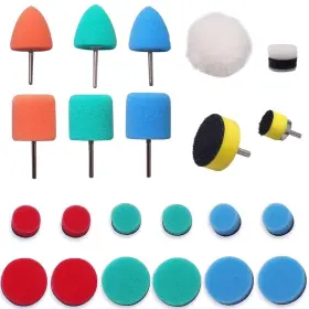 SF20211014-22PCS-SRP SI FANG Mini Buffing Polishing Pads Car