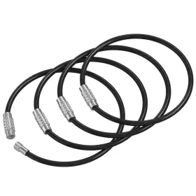 SP-3 SILIPAC Steel Wire Keychain Cable Twist Lock