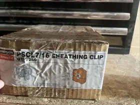 PSCL7-16-R50 SIMPSON Tie Pscl Galvanized Panel Sheathing Clip