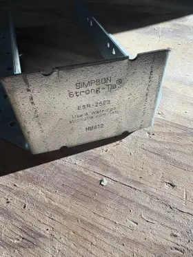 HU412 SIMPSON STRONG-TIE Hu Galvanized Mount Joist Hanger