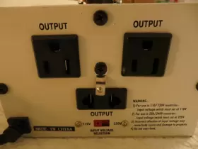 SYM-500DE SIMRAN Voltage Transformer Step Up Down Converter #3