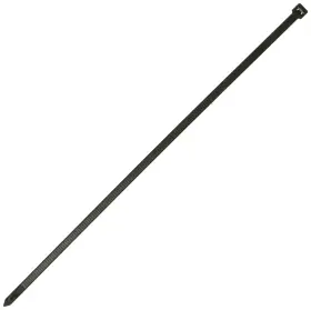 South Main Hardware 848212 18-in 50-pack 175-lb Black Standard Nylon Cable Tie Uv