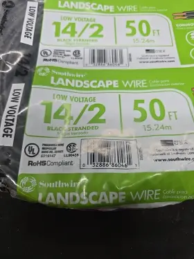 55213242 SOUTHWIRE Stranded Voltage Landscape Lighting Wire #3