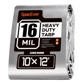 TP10-12 SPACEVER Tarp Waterproof Mil Multipurpose Pro