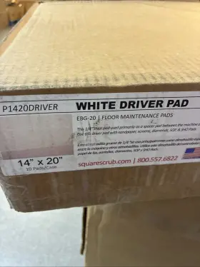 P1420DRIVER SQUARESCRUB Driver Pad Square Scrub