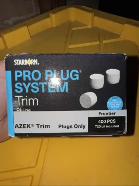 PXA353400 STARBORN Azek Multitool Pack Plugs Deck Boards
