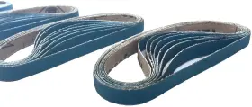 W341XP-1X30-P0120-10 STARCKE Air File Sanding Belts Zirconia