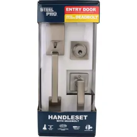 HAPX2S11L STEEL PRO Handleset Square Lever #2
